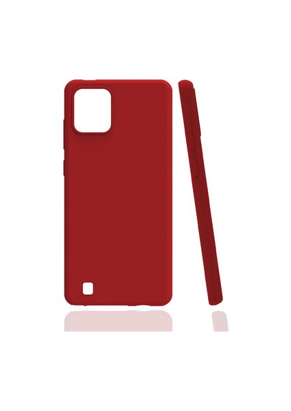 Realme C11 2021 Kılıf Mat Yapılı ve Soft Venice Premium Silikon Kapak