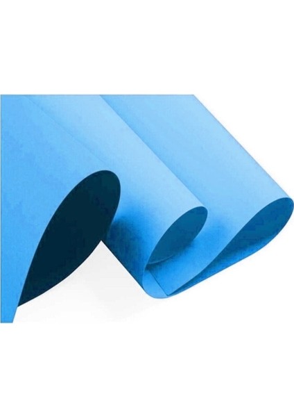 Fon Kartonu 50X70 Mavi 160 gr Rulo Şeklinde - 5 Adet