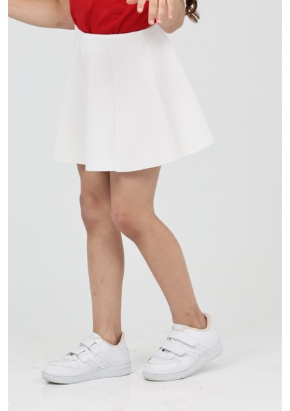 Kız Çocuk Skuba Kloş Havuç Dilimi Günlük, Bayramlık, Gösteri, Parti, Özel Gün Etek modelleri