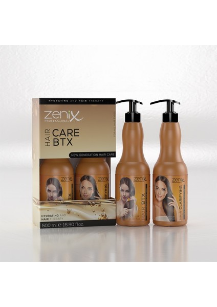 Protein Keratin Serisi Saç Bakım Btx ve Şampuan Seti