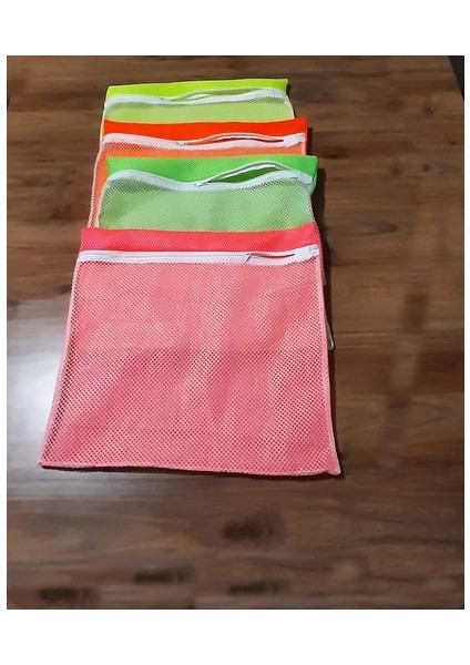 4 Adet 4 Renk Bavul İçi Düzenleyici - Fermuarlı Valiz Organizeri