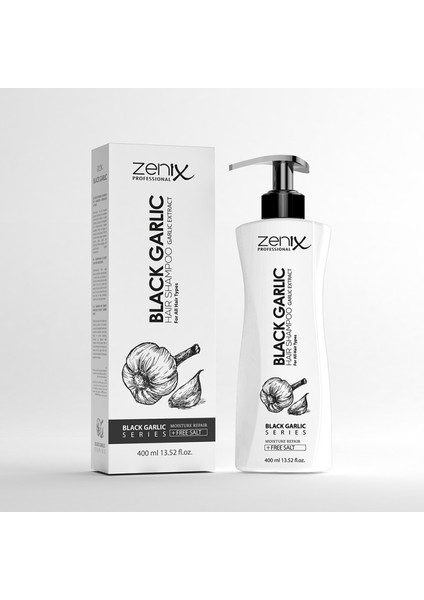 Saç Bakım Şampuanı Siyah Sarımsak 400 ml