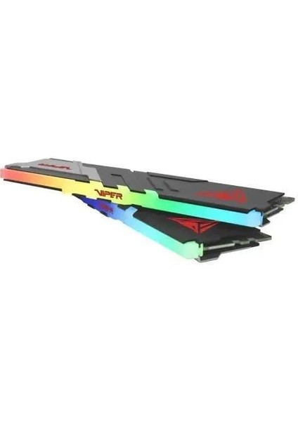 Patrıot 32GB (2x 16GB) Ddr5 6400MHZ CL32 Rgb Dual Kıt Pc Ram Venom PVVR532G640C32K