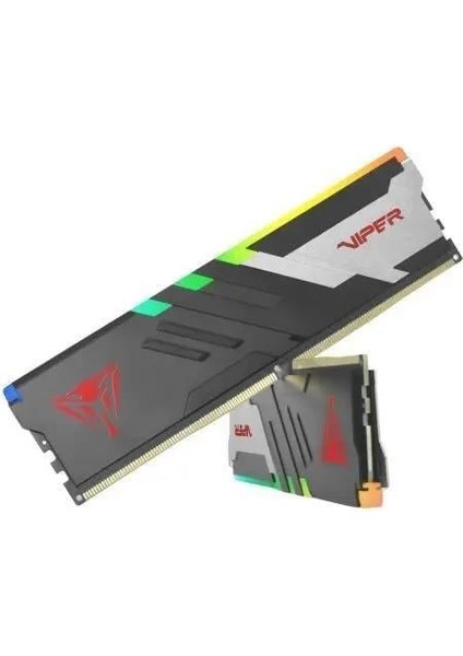 Patrıot 32GB (2x 16GB) Ddr5 6400MHZ CL32 Rgb Dual Kıt Pc Ram Venom PVVR532G640C32K