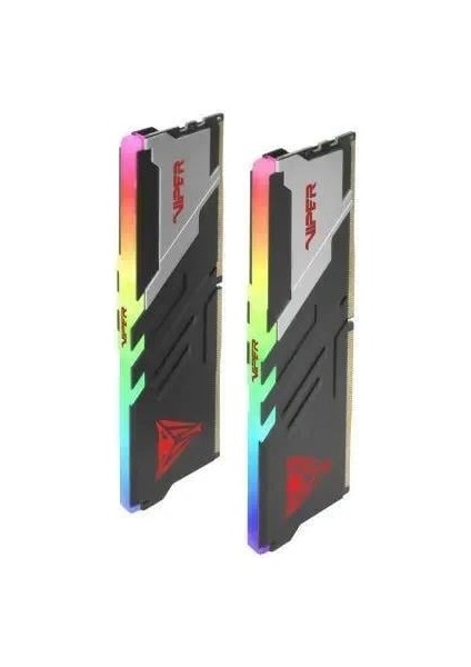 Patrıot 32GB (2x 16GB) Ddr5 6400MHZ CL32 Rgb Dual Kıt Pc Ram Venom PVVR532G640C32K