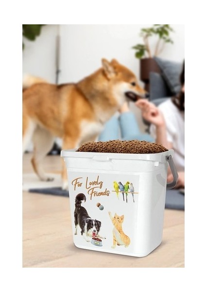 Mama Saklama Kabı - Kapaklı Çok Amaçlı Organizer 6 Lt