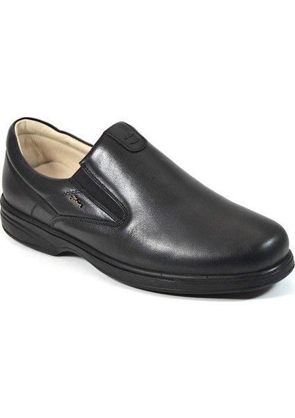 7500 Siyah Deri Ortopedik Erkek Ayakkabı fiyatları