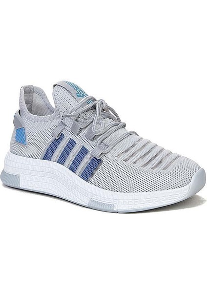 Gri Mavi Renk Hafif Rahat Unisex Sneaker Yürüyüş Ayakkabısı fiyatları