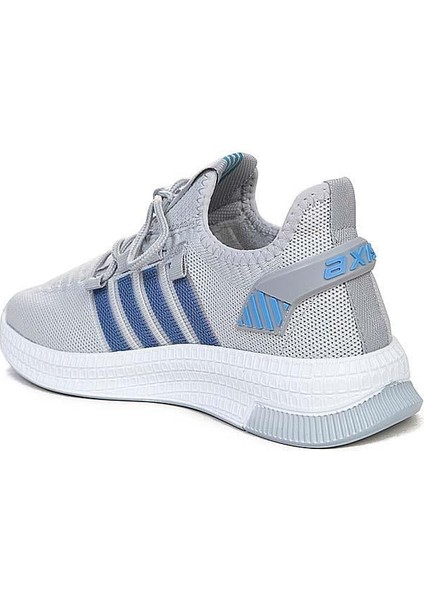 Gri Mavi Renk Hafif Rahat Unisex Sneaker Yürüyüş Ayakkabısı modelleri