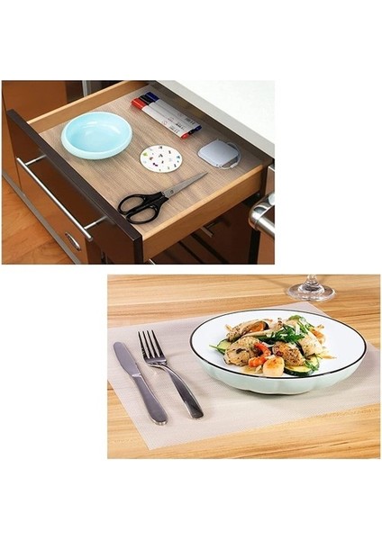 10 Metre Halı Kaydırmaz Şeffaf - Raf - Dolap ve Torpido Örtüsü modelleri