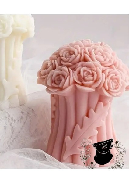 Gül Demeti Büyük Mum