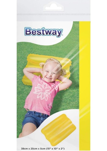 Şişme Yastık - Seyahat Yastığı - Kamp Yastığı - Çocuk Şişme Deniz Yastığı - Çocuk Plaj Yastığı indirimleri