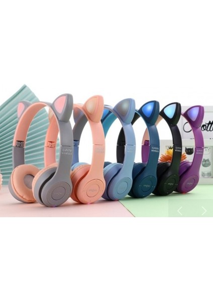 Kedicik Fügürlü Katlanabilir Bluetooth Kulaklık Aurıs ARS-P47M