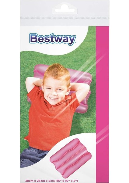 Şişme Yastık - Seyahat Yastığı - Kamp Yastığı - Çocuk Şişme Deniz Yastığı - Çocuk Plaj Yastığı