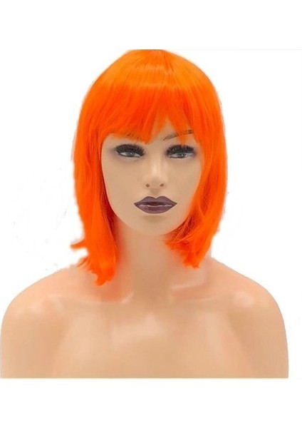 Oz cm ax Küt Peruk - Turuncu modelleri