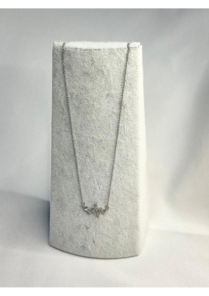 Silver Zikzak Kolye