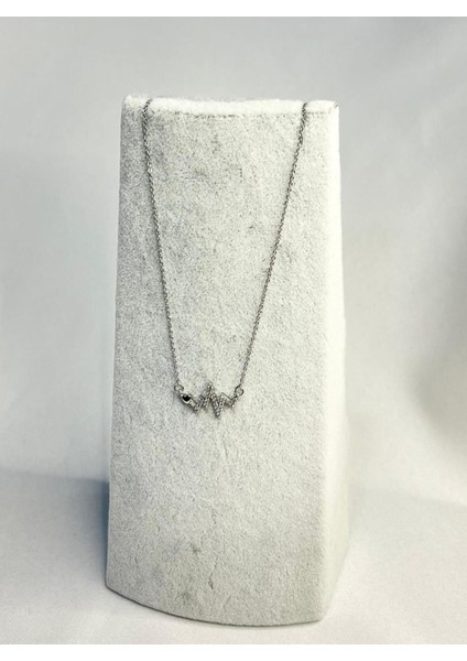 Silver Zikzak Kolye