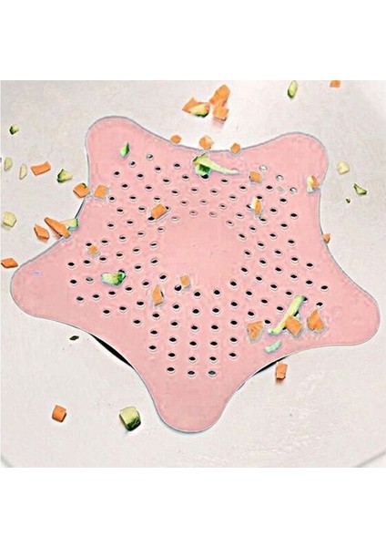 Yıldız Süzgeç - Lavabo Süzgeci - Küvet Süzgeci - Asorti