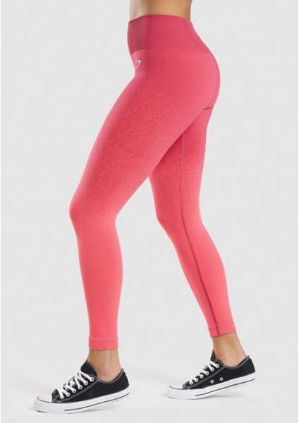 Adapt Ombre Seamless Açık Pembe Tayt