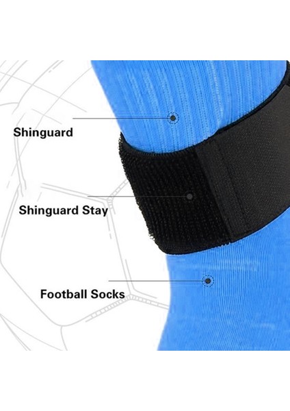 2'li Tekmelik Bandı - Tekmelik Tutucu - Tekmelik Sabitleme Bandı - Elastik Tekmelik Kemeri - Tekmelik Kayışı