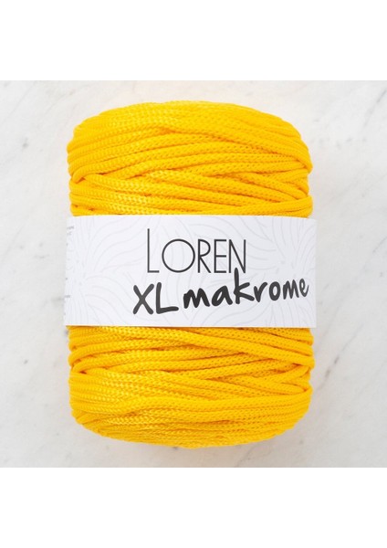 Xl Makrome Sarı El Örgü İpi - R002 - 33703