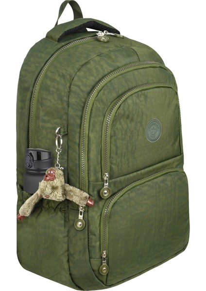 Krinkıl Kumaş Hafif Sırt Çantası - Okul/günlük Kullanıma Uygun , Su Geçirmez , Çok Bölmeli modelleri