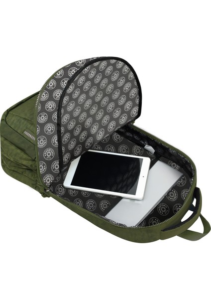 Krinkıl Kumaş Hafif Sırt Çantası - Okul/günlük Kullanıma Uygun , Su Geçirmez , Çok Bölmeli fırsatları