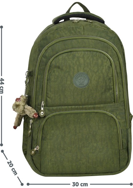 Krinkıl Kumaş Hafif Sırt Çantası - Okul/günlük Kullanıma Uygun , Su Geçirmez , Çok Bölmeli fiyatları