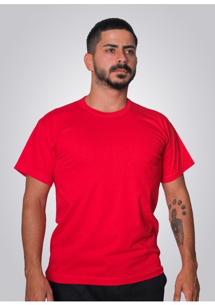 Drop Giyim Bisiklet Yaka Kısa Kol Penye T-Shirt Siyah