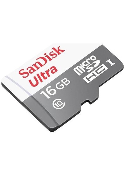 Sandısk 16GB Ultra Msdhc 80MB/S Class 10 Uhs-I Micro Sd Kart