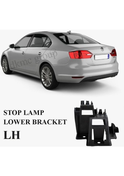 JETTA 2011-2014 MODEL ARASI UYUMLU SOL SÜRÜCÜ TARAFI STOP ALT BAĞLANTI BRAKETİ