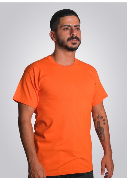 Drop Giyim Bisiklet Yaka Kısa Kol Penye T-Shirt Siyah