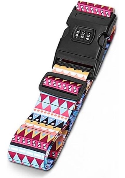 Şifreli Valiz Kemeri - Şifreli Bavul Kemeri - Ayarlanabilir Valiz Emniyet Kemeri - Şifreli Çanta Kemeri - Şifreli Bagaj Kemeri fırsatları