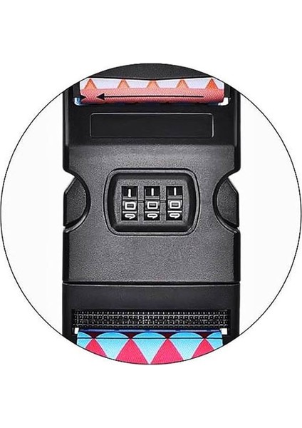 Şifreli Valiz Kemeri - Şifreli Bavul Kemeri - Ayarlanabilir Valiz Emniyet Kemeri - Şifreli Çanta Kemeri - Şifreli Bagaj Kemeri indirimleri