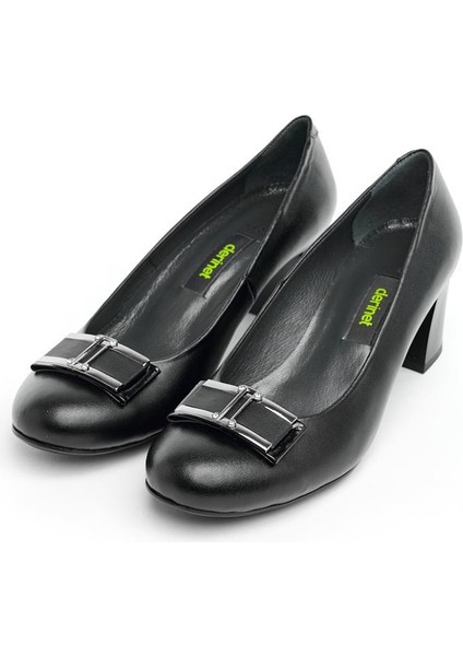 Hakiki Deri Tokalı Kadın Topuklu Ayakkabı fiyatları