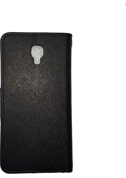 ESLIFETECH26 Aksesuar Lg x Screen K500 Uyumlu Mıknatıslı Kapaklı Koruma Kılıfı Siyah fiyatları