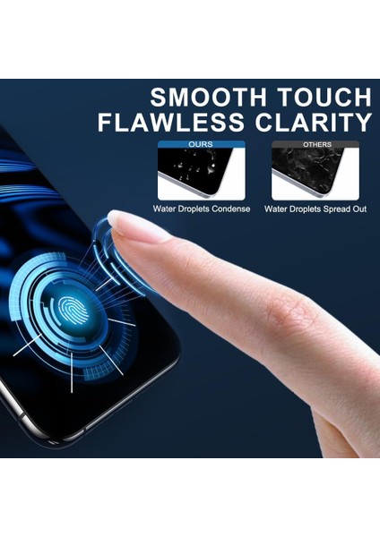 Samsung Galaxy S25 Ultra Uyumlu Ekran Koruyucu Full Kaplayan Siyah Çerçeveli Leke Tutmaz Cam fiyatları