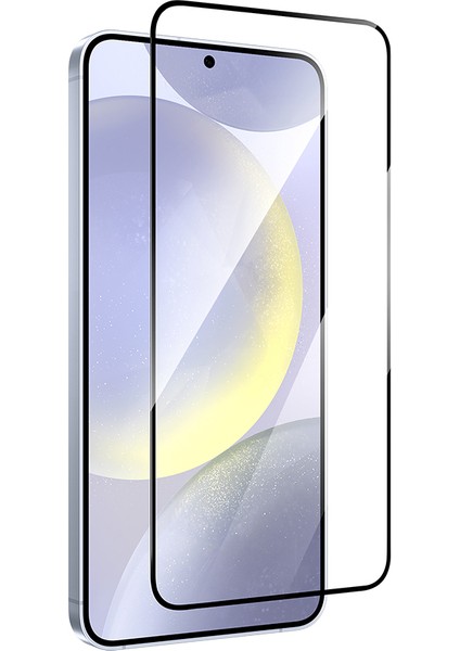 Samsung Galaxy S25 Uyumlu Ekran Koruyucu Full Kaplayan Siyah Çerçeveli Leke Tutmaz Cam fiyatları