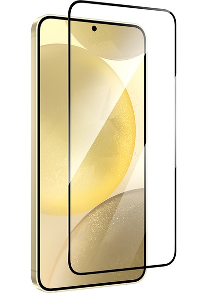 Samsung Galaxy S25 Plus Uyumlu Ekran Koruyucu Full Kaplayan Siyah Çerçeveli Leke Tutmaz Cam fiyatları