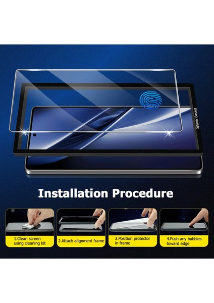Samsung Galaxy S25 Ultra Uyumlu Ekran Koruyucu Full Kaplayan Şeffaf Darbelere Karşı Dayanıklı Cam fiyatları