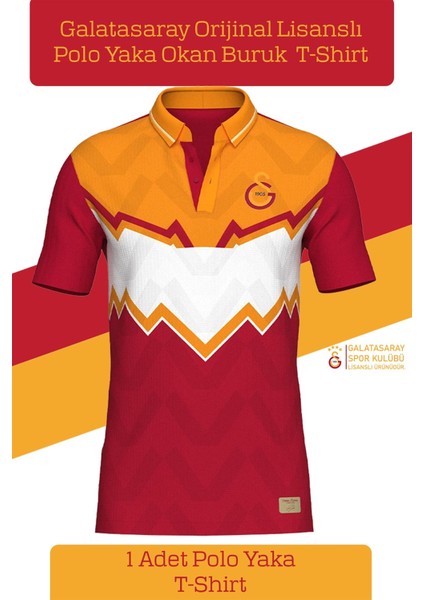 Orijinal Lisanslı Okan Buruk Desing Polo Yaka T-Shirt Metin Oktay Baskılı Hediyelik Ahşap Kutulu fiyatları