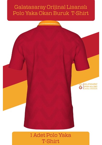 Orijinal Lisanslı Okan Buruk Desing Polo Yaka T-Shirt Metin Oktay Baskılı Hediyelik Ahşap Kutulu modelleri