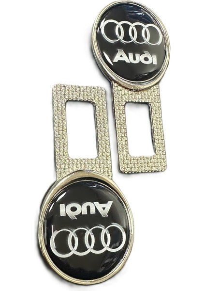 Audi Uyumlu Ikaz Ses Metal Toka 2 Adet Siyah fiyatları