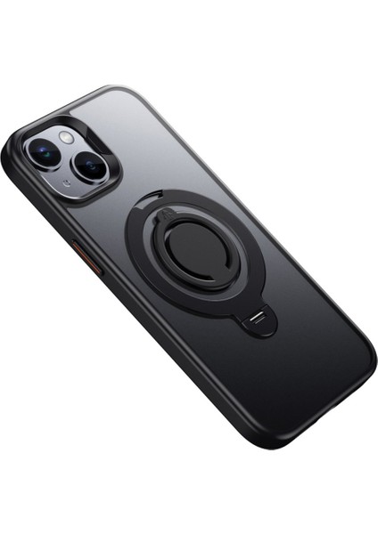 Iphone 15 Uyumlu Kılıf Kamera Korumalı Magsafe Destekli 360 Dönebilir Standlı Mat Kapak fiyatları