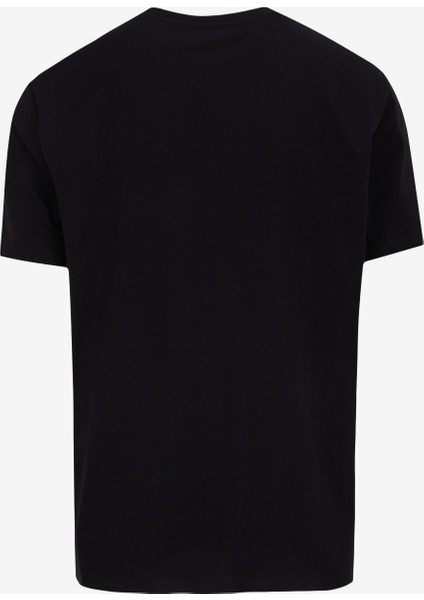 Bisiklet Yaka Baskılı Siyah Erkek T-Shirt J5SM-TST7308 fiyatları