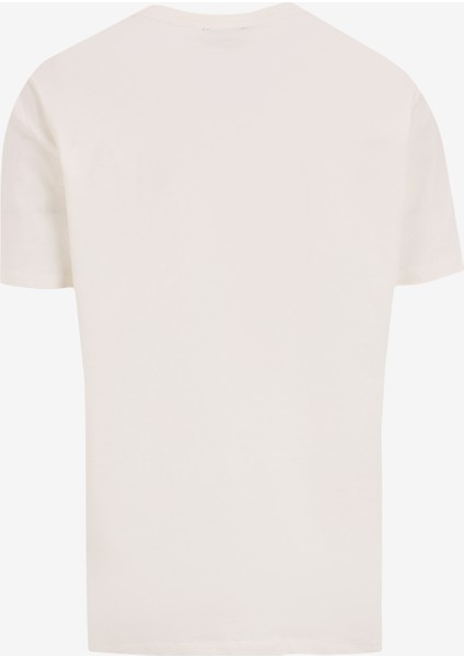 D5SM-TST3995 Kırık Beyaz Bisiklet Yaka Relaxed Baskılı Erkek T-Shirt fiyatları