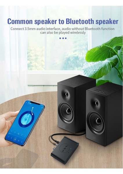 Bluetooth 5.0 Ses Alıcısı U Disk 3.5mm Aux Jakı Stereo Müzik Kablosuz Adaptörü Mikrofonlu Araba Kiti Hoparlör Amplifikatörü Için (Yurt Dışından) fiyatları