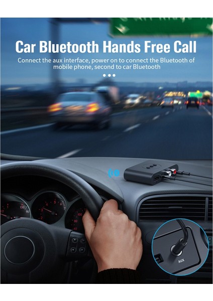 Bluetooth 5.0 Ses Alıcısı U Disk 3.5mm Aux Jakı Stereo Müzik Kablosuz Adaptörü Mikrofonlu Araba Kiti Hoparlör Amplifikatörü Için (Yurt Dışından) indirimleri