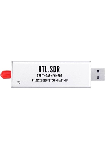 0.1mhz-1.7ghz Tcxo Rtl Sdr Alıcı R820T2 USB Rtl-Sdr Dongle 0.5ppm Tcxo Sma Mjzsee A300U Test Cihazı (Yurt Dışından)