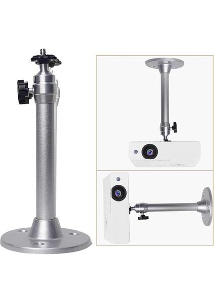 Mini Projektör Tavan Montajı, Projektör Askısı Dr.j Vankyo Qkk Projektör/cctv/web Kamerası/carmera Yük 11 Lbs Için Uyumlu (Yurt Dışından)